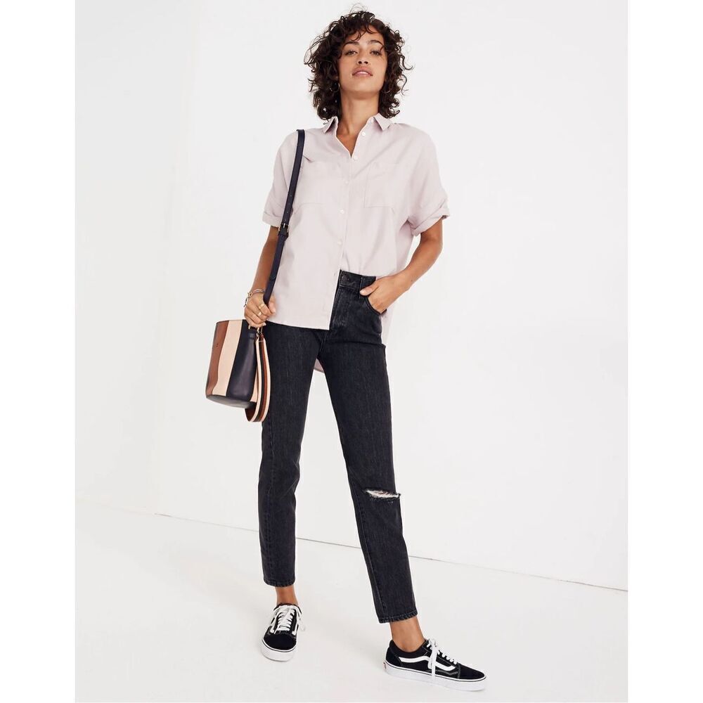 ✨Madewell Flannel Courier Dove Sz XL Shirt✨